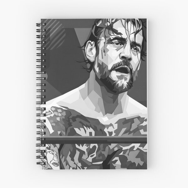 Item preview, Cm punk grayscale  designed and sold by Japanese art.