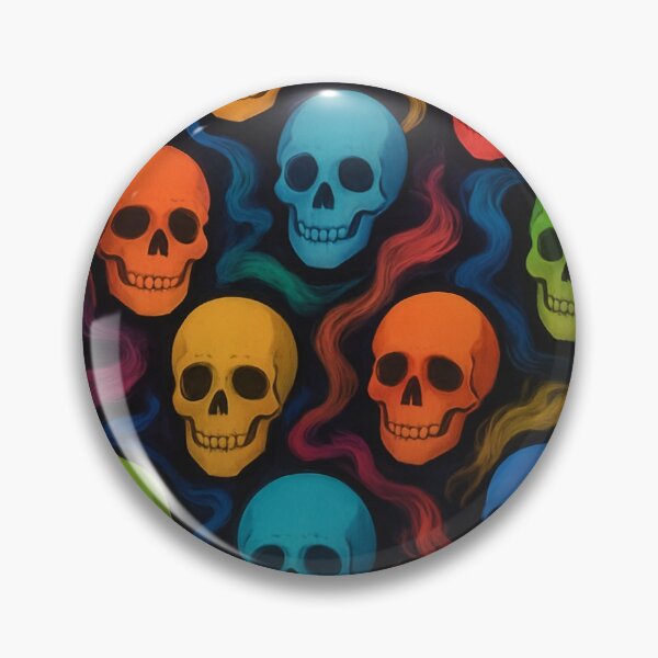 Item preview, Rainbow Skulls II designed and sold by NickyMakesCoolStuff.