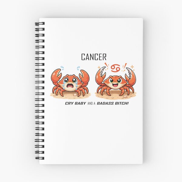 Item preview, Cancer - Crybaby Badass Bitch designed and sold by Remake Design Lab.