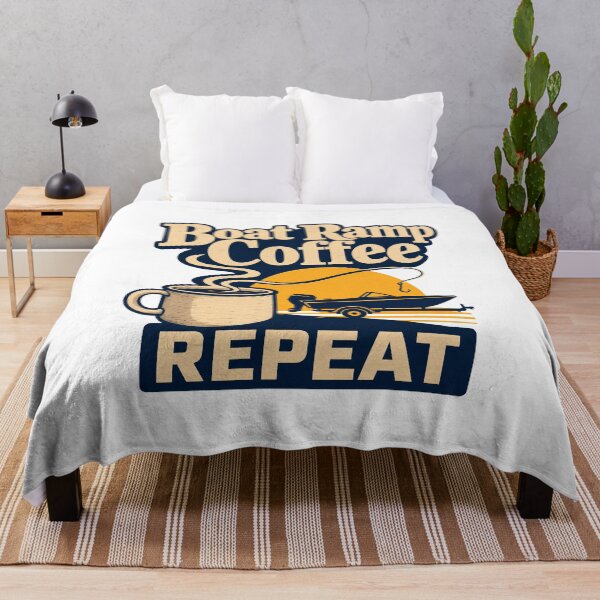 Item preview, Boat ramp, coffee, repeat designed and sold by pirminio.