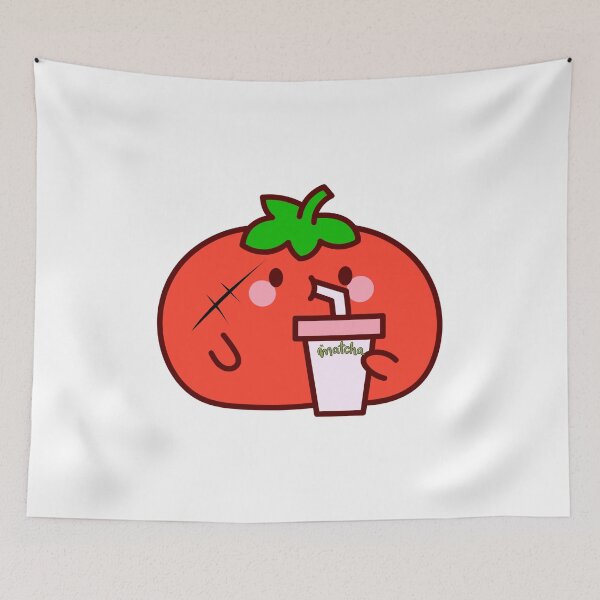 Item preview, Cute Matcha Tomato designed and sold by MartinezWillZio.
