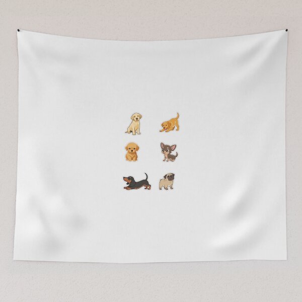 Item preview, Cute Puppy Dog Breed Sticker Pack designed and sold by KAWAII STUDIO NB.