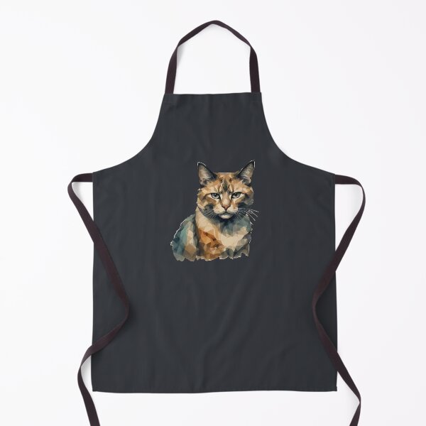 Item preview, Geometric Calico Cat - Modern Pet Art designed and sold by Tklezardesigns.