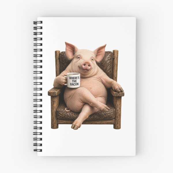 Item preview, Where's The Bacon Pig | Funny Pig Coffee Mug Farm Humor designed and sold by HippyRikky.