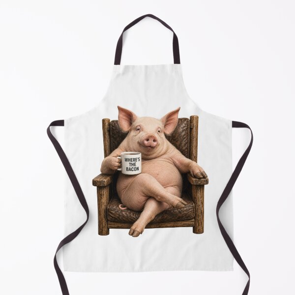 Item preview, Where's The Bacon Pig | Funny Pig Coffee Mug Farm Humor designed and sold by HippyRikky.