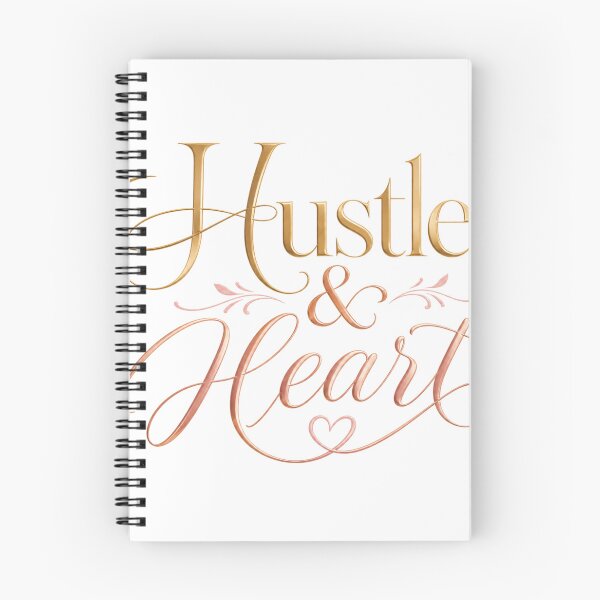 Item preview, Hustle and Heart designed and sold by ModernMoodCo.