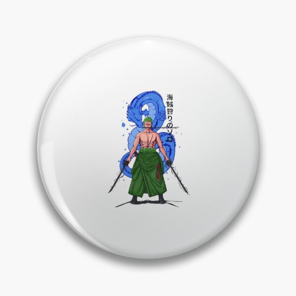Item preview, Muscular Pirate Hunter Standing Bold With Blue Dragon Background designed and sold by JohnnyFive8.