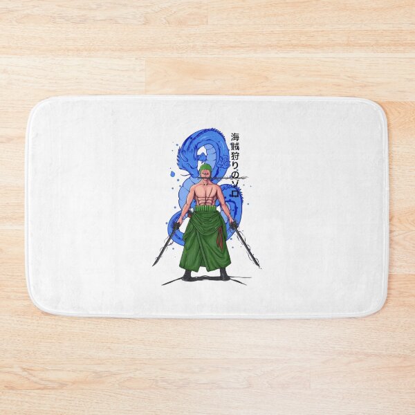 Item preview, Muscular Pirate Hunter Standing Bold With Blue Dragon Background designed and sold by JohnnyFive8.