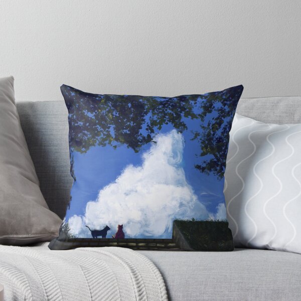 Item preview, Painting of two stray cats enjoying summer days designed and sold by Witseart.