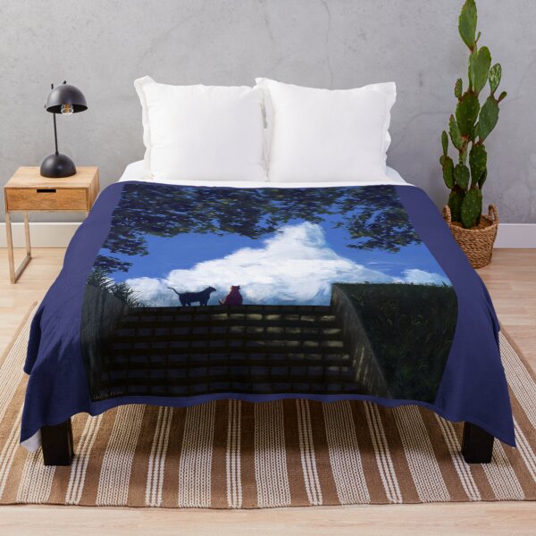 Item preview, Painting of two stray cats enjoying summer days designed and sold by Witseart.