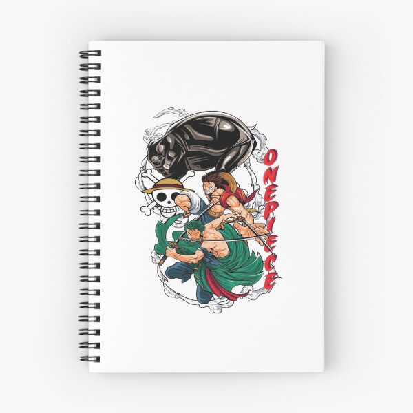 Item preview, Dynamic Duo Straw Hat Captain and Swordsman Ink Splatter designed and sold by JohnnyFive8.