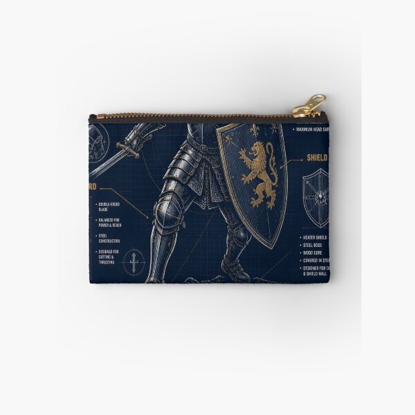 Item preview, Medieval Knight Blueprint | Armor Shield & Sword Technical Illustration designed and sold by SunnyDesign82.