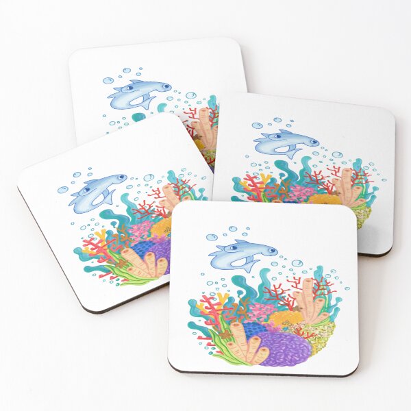 Item preview, Hammer head shark reef designed and sold by pocket-of-color.