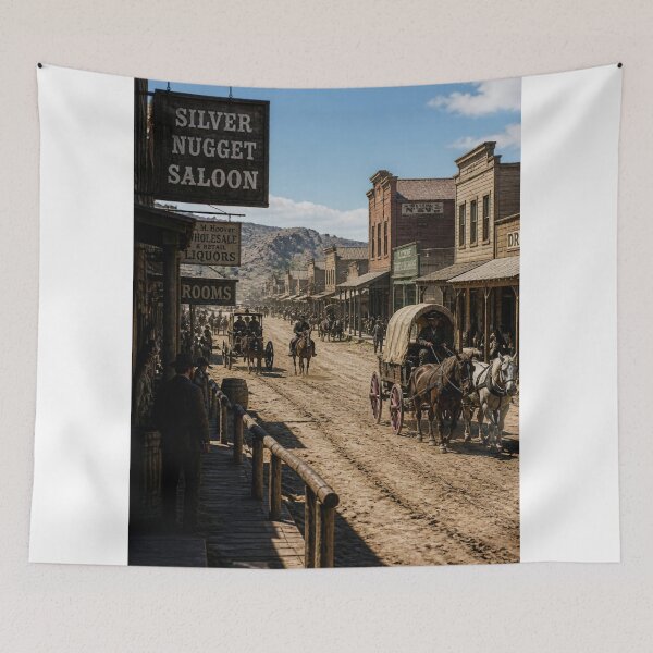Item preview, Western Town Main Street 1800 designed and sold by Bebe5512.