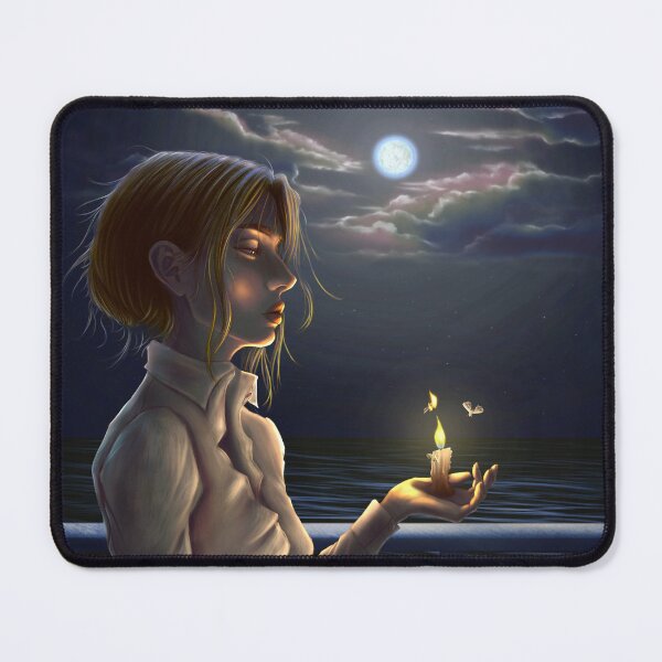 Item preview, Beautiful girl holding a candle designed and sold by Witseart.