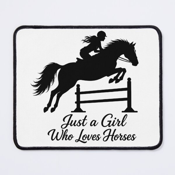 Item preview, Just a Girl Who Loves Horses designed and sold by OTSC.
