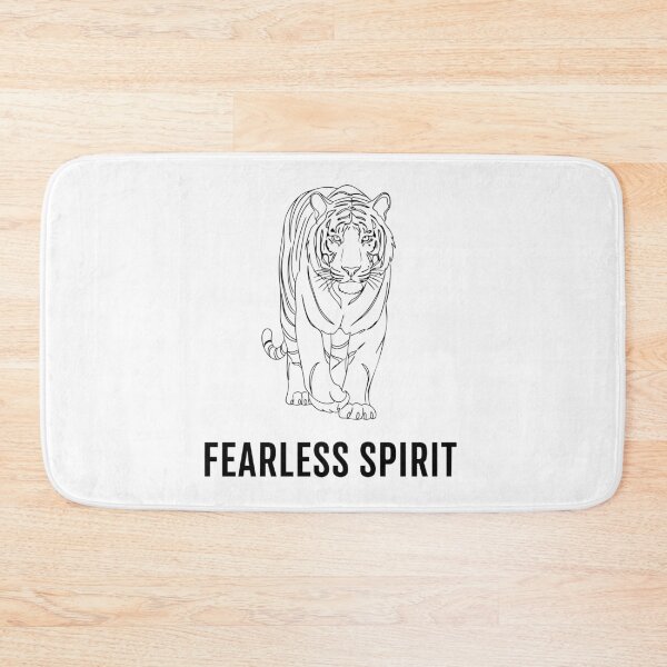 Item preview, Minimalist Tiger Fearless Spirit Line Art designed and sold by Orviona.
