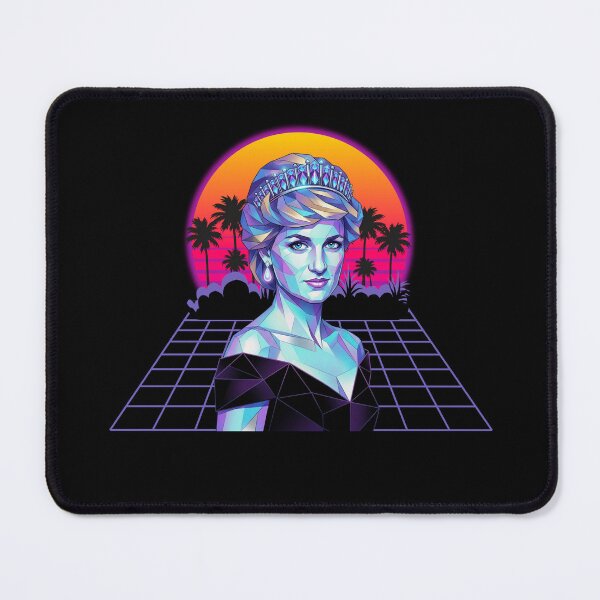 Item preview, 80s Princess Diana Vaporwave retro sunet  designed and sold by TeeThePeopleSF.