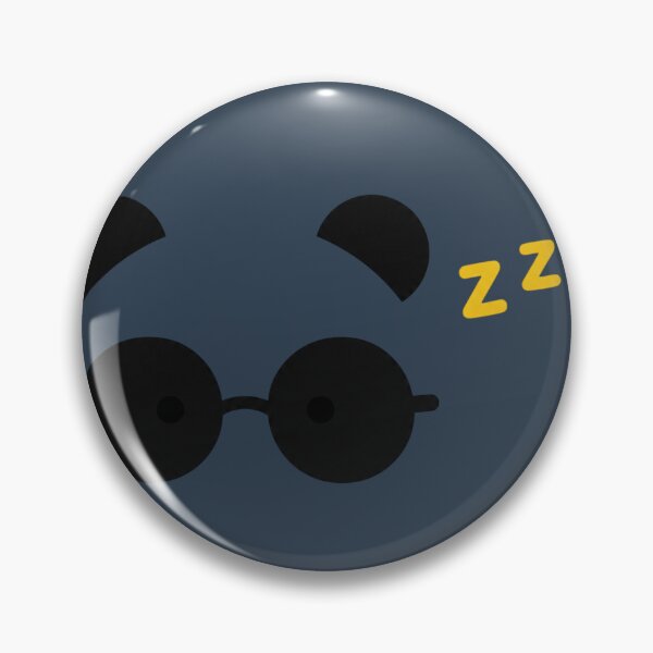 Item preview, Minimalist Sleeping Panda Sunglasses Typography designed and sold by bosamji.