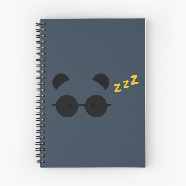 Item preview, Minimalist Sleeping Panda Sunglasses Typography designed and sold by bosamji.