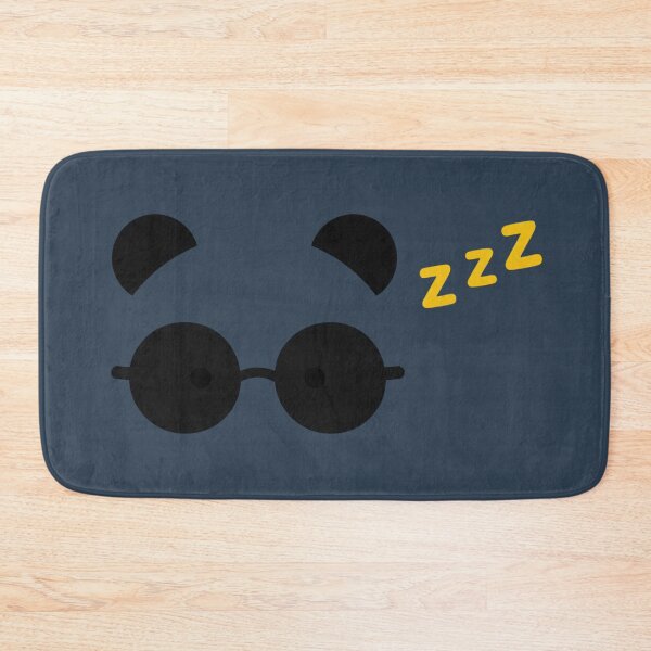 Item preview, Minimalist Sleeping Panda Sunglasses Typography designed and sold by bosamji.