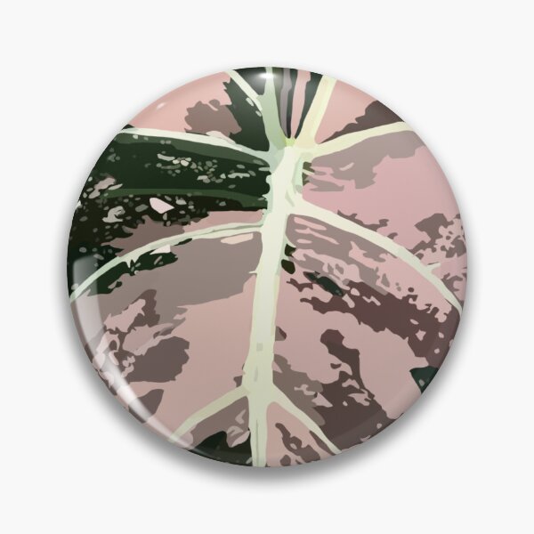 Item preview, Variegated Pink Dragon Alocasia designed and sold by Waxwing Creations.
