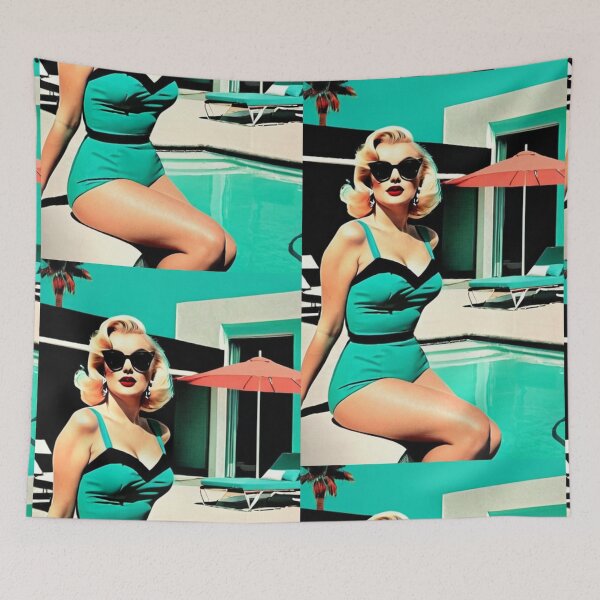 Item preview, Art - 1960s Glamour Icon, Vibrant Pop Art Style designed and sold by Beat-It.