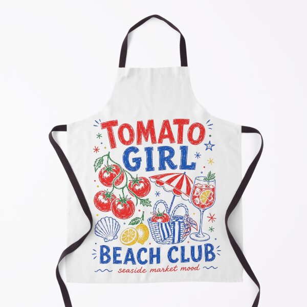Item preview, Tomato Girl Beach Club Summer designed and sold by Retro Moon Studio.