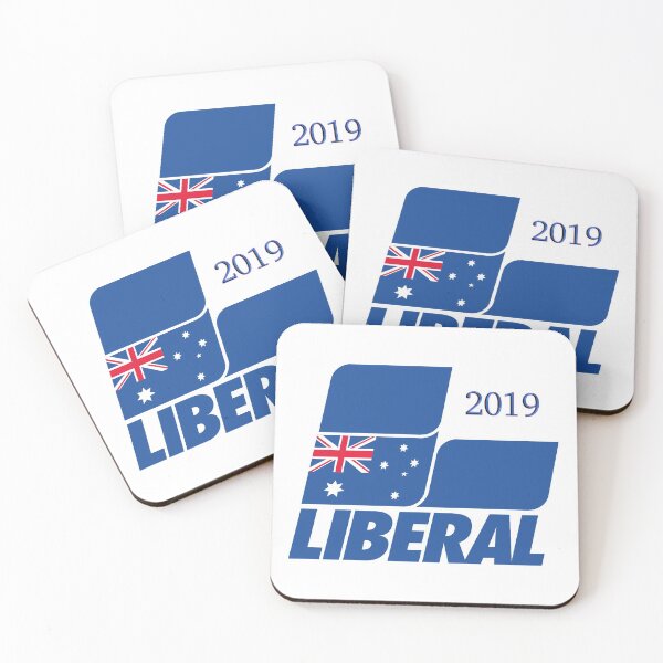 Item preview, The Liberal Party of Australia 2019 Logo designed and sold by Nikki SpaceStuffPlus.