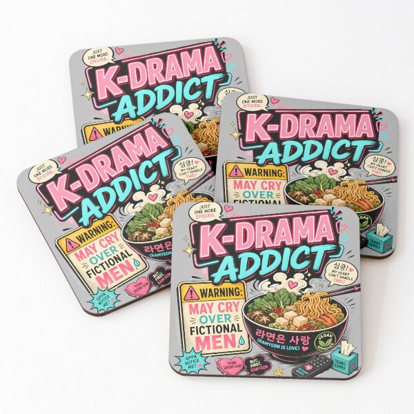 Item preview, Adicta a los K-dramas veganos designed and sold by Jasardpu.