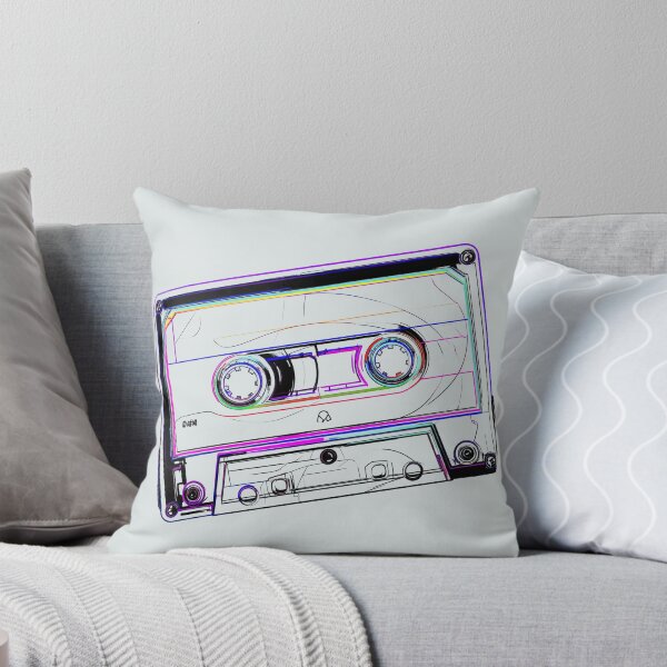 Item preview, Mixtape cassette neon outline designed and sold by LiskoDesign.