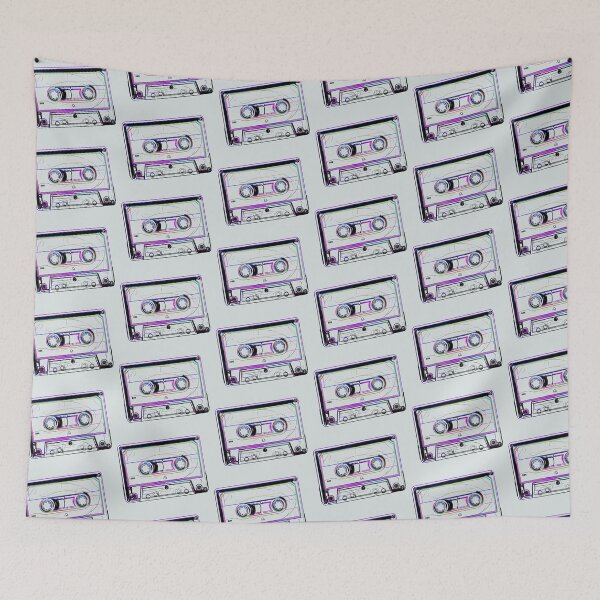 Item preview, Mixtape cassette neon outline designed and sold by LiskoDesign.
