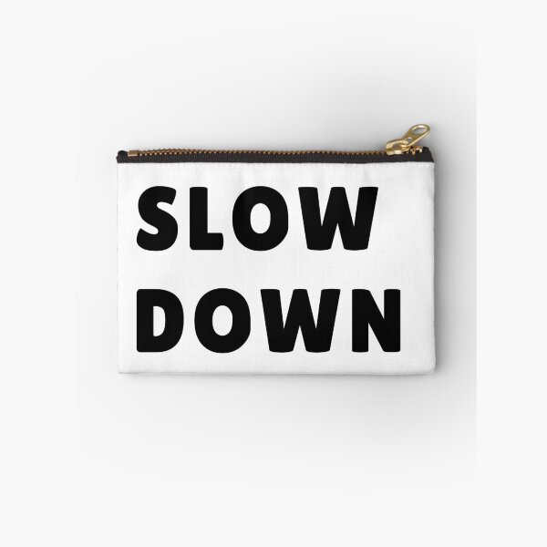 Item preview, Slow Down Minimalist Typography Design, Slow Living, Mindful Lifestyle designed and sold by ValentinaHramov.