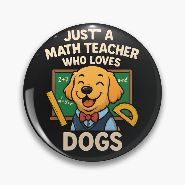 Item preview, A Math Teacher Who Loves Dogs designed and sold by Pixel-Lair.