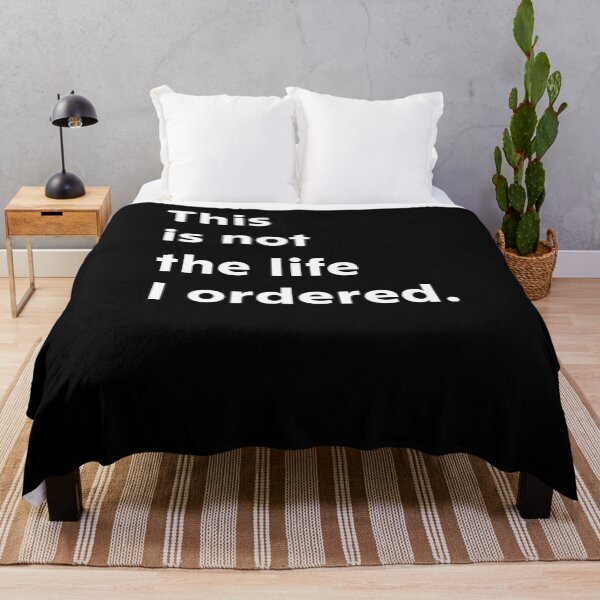 Item preview, This is not the life I ordered. designed and sold by upliv.