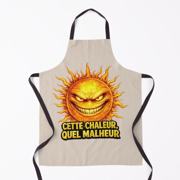 Item preview, This heat! What a disaster! Cruel sun and summer heatwave! Humor designed and sold by WordPlayStudio.