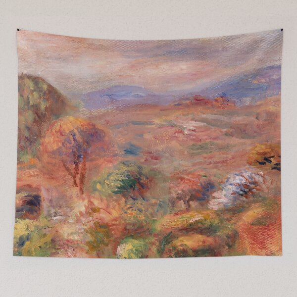 Item preview, Sunlit Hills and Valley Landscape designed and sold by artofuniverse.