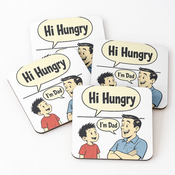 Item preview, Hi Hungry, I'm Dad – Dad Joke designed and sold by pirminio.