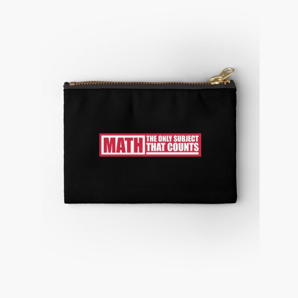 Item preview, Math The Only Subject That Counts Funny Nerd Pun Quote designed and sold by shirt-o-mat.