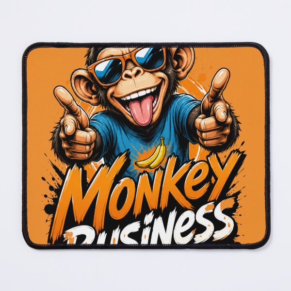 Item preview, Monkey Business Funny Monkey designed and sold by BagFactoryUK.