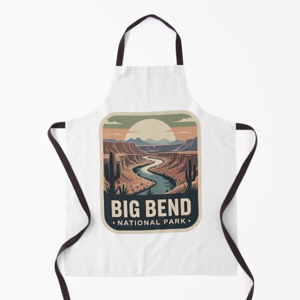 Item preview, Big Bend National Park Vintage Travel Badge designed and sold by Teelogic.