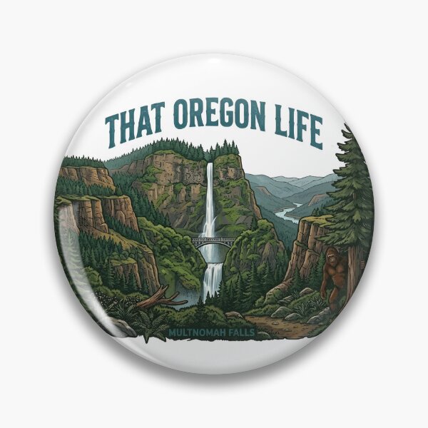 Item preview, That Oregon Life - Multnomah Falls designed and sold by Viperlord.