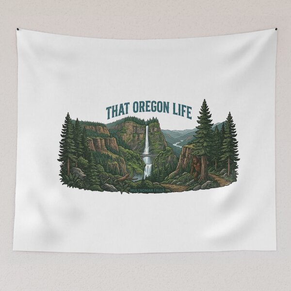 Item preview, That Oregon Life - Multnomah Falls designed and sold by Viperlord.