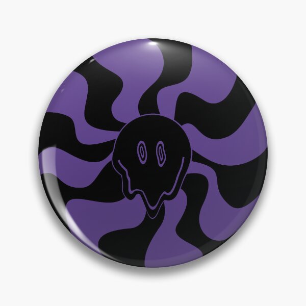 Item preview, Smile Melt Retro Purple and Black designed and sold by LAEC-Shop.