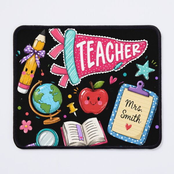 Item preview, Teacher Pennant Preppy Coquette School Supplies Back To School Art designed and sold by VGAfanatic.