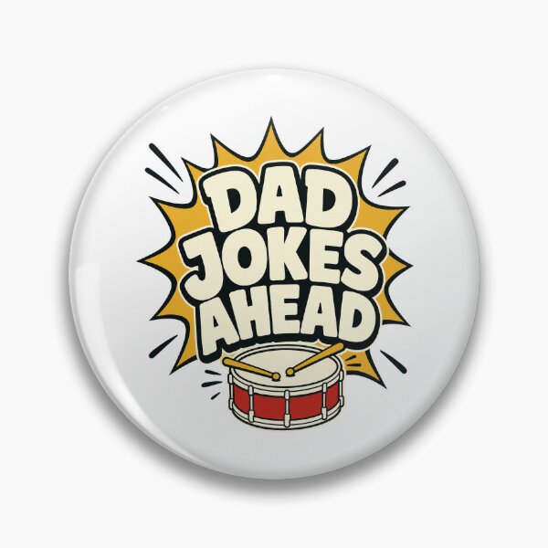 Item preview, Dad Jokes Ahead Funny Father's Day designed and sold by pirminio.