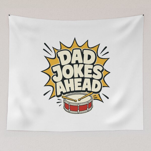 Item preview, Dad Jokes Ahead Funny Father's Day designed and sold by pirminio.