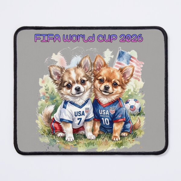 Item preview, Funny chihuahua puppies on the world cup designed and sold by nataliux.