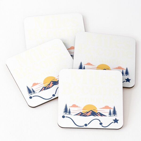 Item preview, Miles Become Memories travel quote designed and sold by pirminio.