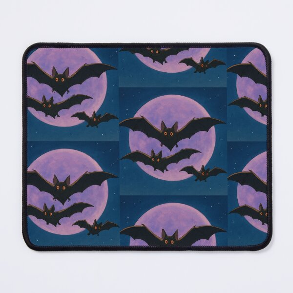 Item preview, Bats Infront Of A Purple Moon designed and sold by NickyMakesCoolStuff.